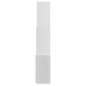 vidaXL Würfelregal Weiß 78x15x93 cm Holzwerkstoff vidaXL Würfelregal Weiß 78x15x93 cm Holzwerkstoff