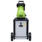 vidaXL Elektrischer Gartenhäcksler mit Auffangbox 2800 W vidaXL Elektrischer Gartenhäcksler mit Auffangbox 2800 W