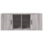 vidaXL TV-Schrank Grau Sonoma 100x35x40 cm Holzwerkstoff vidaXL TV-Schrank Grau Sonoma 100x35x40 cm Holzwerkstoff