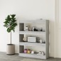 vidaXL Bücherregal/Raumteiler Grau Sonoma 80x30x103 cm Holzwerkstoff vidaXL Bücherregal/Raumteiler Grau Sonoma 80x30x103 cm Holzwerkstoff