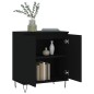 vidaXL Sideboard Schwarz 60x35x70 cm Holzwerkstoff vidaXL Sideboard Schwarz 60x35x70 cm Holzwerkstoff