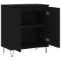 vidaXL Sideboard Schwarz 60x35x70 cm Holzwerkstoff vidaXL Sideboard Schwarz 60x35x70 cm Holzwerkstoff