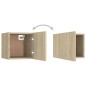 vidaXL TV-Wandschrank Sonoma-Eiche 30,5x30x30 cm vidaXL TV-Wandschrank Sonoma-Eiche 30,5x30x30 cm