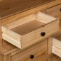 vidaXL Highboard 93x40,5x180 cm Kiefernholz Panama vidaXL Highboard 93x40,5x180 cm Kiefernholz Panama