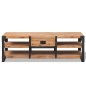 vidaXL TV-Lowboard Akazienholz Massiv 140 x 40 x 45 cm vidaXL TV-Lowboard Akazienholz Massiv 140 x 40 x 45 cm