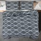 vidaXL Bettwäsche-Set Grau 135x200 cm Baumwolle vidaXL Bettwäsche-Set Grau 135x200 cm Baumwolle