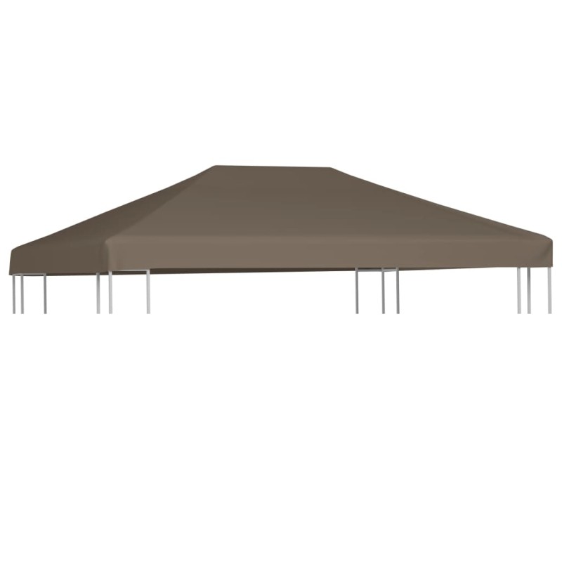 vidaXL Pavillondach 310 g / m² 3x4 m Taupe vidaXL Pavillondach 310 g / m² 3x4 m Taupe