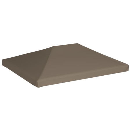 vidaXL Pavillondach 310 g / m² 3x4 m Taupe 