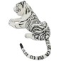 vidaXL Tiger Plüschtier Weiß XXL vidaXL Tiger Plüschtier Weiß XXL