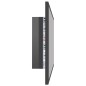 vidaXL LED-Badspiegel Hochglanz-Grau 80x8,5x37 cm Acryl vidaXL LED-Badspiegel Hochglanz-Grau 80x8,5x37 cm Acryl