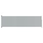 vidaXL Seitenmarkise Ausziehbar 180x600 cm Grau vidaXL Seitenmarkise Ausziehbar 180x600 cm Grau
