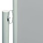 vidaXL Seitenmarkise Ausziehbar 180x600 cm Grau vidaXL Seitenmarkise Ausziehbar 180x600 cm Grau