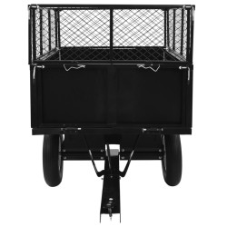 vidaXL Kippanhänger für Rasenmäher 300 kg Last