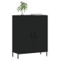 vidaXL Sideboard Schwarz 69,5x34x90 cm Holzwerkstoff vidaXL Sideboard Schwarz 69,5x34x90 cm Holzwerkstoff