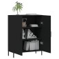 vidaXL Sideboard Schwarz 69,5x34x90 cm Holzwerkstoff vidaXL Sideboard Schwarz 69,5x34x90 cm Holzwerkstoff
