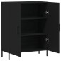 vidaXL Sideboard Schwarz 69,5x34x90 cm Holzwerkstoff vidaXL Sideboard Schwarz 69,5x34x90 cm Holzwerkstoff