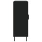 vidaXL Sideboard Schwarz 69,5x34x90 cm Holzwerkstoff vidaXL Sideboard Schwarz 69,5x34x90 cm Holzwerkstoff