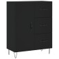 vidaXL Sideboard Schwarz 69,5x34x90 cm Holzwerkstoff vidaXL Sideboard Schwarz 69,5x34x90 cm Holzwerkstoff