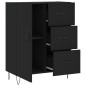 vidaXL Sideboard Schwarz 69,5x34x90 cm Holzwerkstoff vidaXL Sideboard Schwarz 69,5x34x90 cm Holzwerkstoff