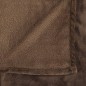 vidaXL Decke Kakaobraun 150x200 cm Polyester vidaXL Decke Kakaobraun 150x200 cm Polyester