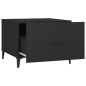 vidaXL Couchtisch mit Metallbeinen Schwarz 50x50x40 cm vidaXL Couchtisch mit Metallbeinen Schwarz 50x50x40 cm