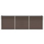 vidaXL Garten-Hochbeet Verzinkter Stahl 240×40×77 cm Braun vidaXL Garten-Hochbeet Verzinkter Stahl 240×40×77 cm Braun