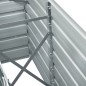 vidaXL Garten-Hochbeet Verzinkter Stahl 240×40×77 cm Braun vidaXL Garten-Hochbeet Verzinkter Stahl 240×40×77 cm Braun
