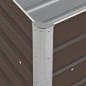 vidaXL Garten-Hochbeet Verzinkter Stahl 240×40×77 cm Braun vidaXL Garten-Hochbeet Verzinkter Stahl 240×40×77 cm Braun