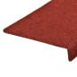 vidaXL Treppenmatten 15 Stk. Nadelvlies 65x21x4 cm Rot vidaXL Treppenmatten 15 Stk. Nadelvlies 65x21x4 cm Rot