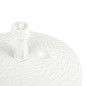 vidaXL Sonnenschirmständer Sand/Wasser 20 L Weiß Kunststoff Rattan vidaXL Sonnenschirmständer Sand/Wasser 20 L Weiß Kunststoff Rattan