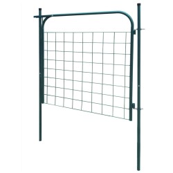 vidaXL Gartenzauntor 100 x 100 cm Grün