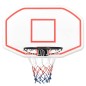 vidaXL Basketballkorb Weiß 109x71x3 cm Polyethylen vidaXL Basketballkorb Weiß 109x71x3 cm Polyethylen