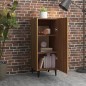 vidaXL Sideboard Braun Eichen-Optik 34,5x34x90 cm Holzwerkstoff vidaXL Sideboard Braun Eichen-Optik 34,5x34x90 cm Holzwerkstoff