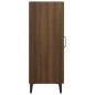 vidaXL Sideboard Braun Eichen-Optik 34,5x34x90 cm Holzwerkstoff vidaXL Sideboard Braun Eichen-Optik 34,5x34x90 cm Holzwerkstoff
