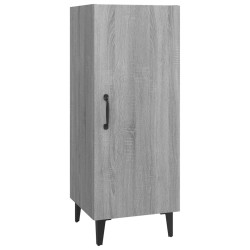 vidaXL Sideboard Grau Sonoma 34,5x34x90 cm Holzwerkstoff