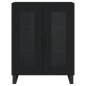 vidaXL Sideboard Schwarz 69,5x34x90 cm Holzwerkstoff vidaXL Sideboard Schwarz 69,5x34x90 cm Holzwerkstoff