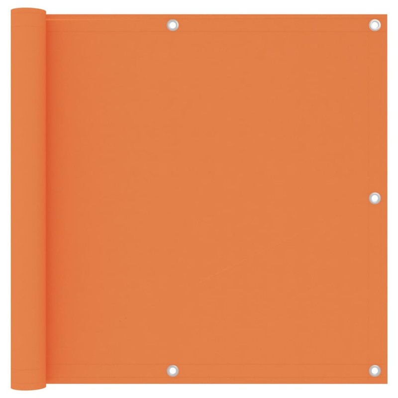 vidaXL Balkon-Sichtschutz Orange 90x400 cm Oxford-Gewebe vidaXL Balkon-Sichtschutz Orange 90x400 cm Oxford-Gewebe