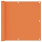 vidaXL Balkon-Sichtschutz Orange 90x400 cm Oxford-Gewebe vidaXL Balkon-Sichtschutz Orange 90x400 cm Oxford-Gewebe