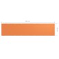 vidaXL Balkon-Sichtschutz Orange 90x400 cm Oxford-Gewebe vidaXL Balkon-Sichtschutz Orange 90x400 cm Oxford-Gewebe