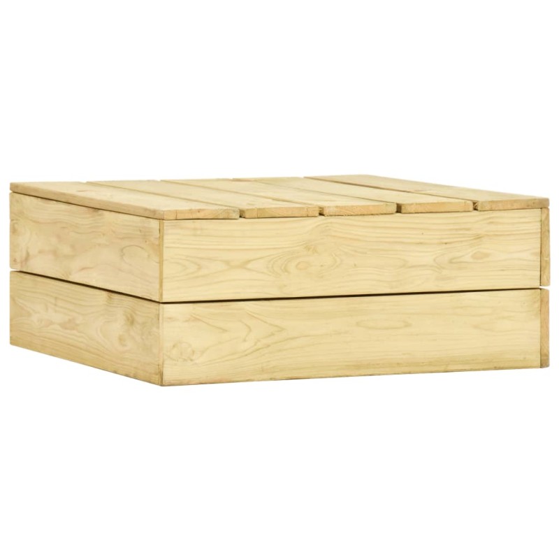 vidaXL Gartentisch 75x75x31 cm Kiefernholz Imprägniert vidaXL Gartentisch 75x75x31 cm Kiefernholz Imprägniert