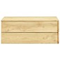 vidaXL Gartentisch 75x75x31 cm Kiefernholz Imprägniert vidaXL Gartentisch 75x75x31 cm Kiefernholz Imprägniert