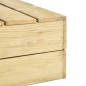 vidaXL Gartentisch 75x75x31 cm Kiefernholz Imprägniert vidaXL Gartentisch 75x75x31 cm Kiefernholz Imprägniert