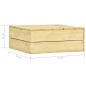 vidaXL Gartentisch 75x75x31 cm Kiefernholz Imprägniert vidaXL Gartentisch 75x75x31 cm Kiefernholz Imprägniert