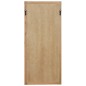 vidaXL Spiegel 50x140 cm Eiche Massivholz vidaXL Spiegel 50x140 cm Eiche Massivholz