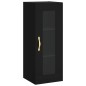 vidaXL Wandschrank Schwarz 34,5x34x90 cm vidaXL Wandschrank Schwarz 34,5x34x90 cm