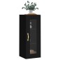 vidaXL Wandschrank Schwarz 34,5x34x90 cm vidaXL Wandschrank Schwarz 34,5x34x90 cm