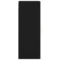 vidaXL Wandschrank Schwarz 34,5x34x90 cm vidaXL Wandschrank Schwarz 34,5x34x90 cm