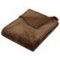vidaXL Decke Kakaobraun 200x240 cm Polyester vidaXL Decke Kakaobraun 200x240 cm Polyester