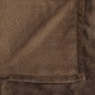 vidaXL Decke Kakaobraun 200x240 cm Polyester vidaXL Decke Kakaobraun 200x240 cm Polyester
