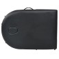 vidaXL Massageliege Klappbar 4 cm Polsterung 2 Nackenrollen Schwarz vidaXL Massageliege Klappbar 4 cm Polsterung 2 Nackenrollen Schwarz